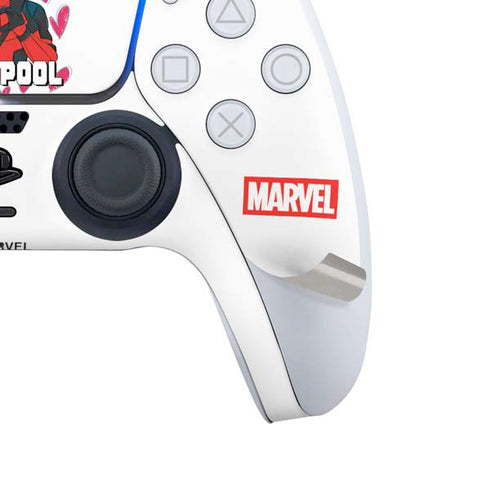 Marvel Deadpool Legacy Deadpool Love PS5 Controller Skin